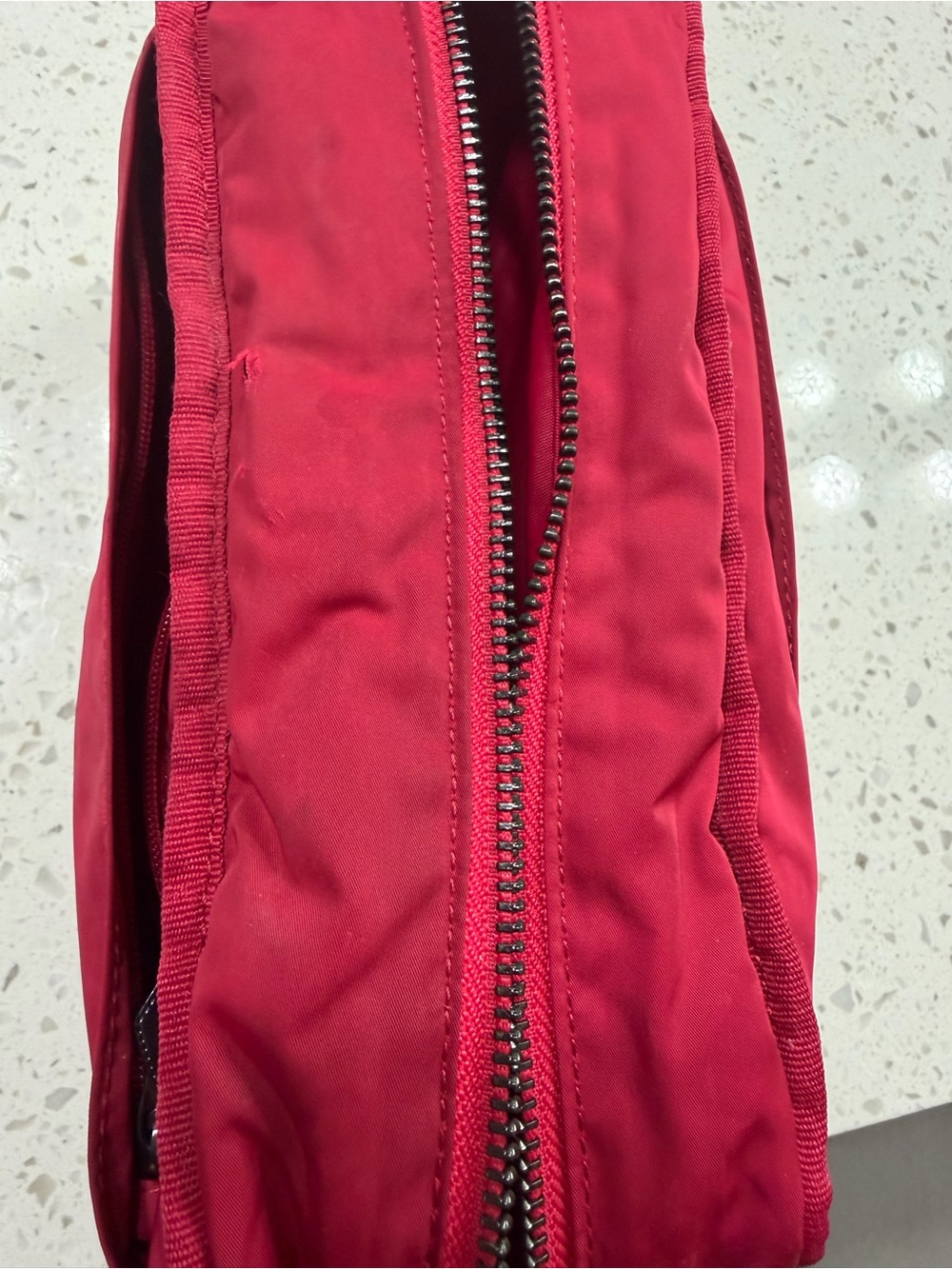 MZ Wallace Vibrant Pink Nylon Cosmetic Pouch - Picture 8 of 12